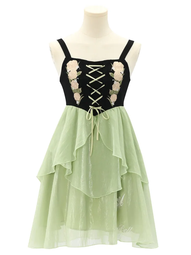 Green Flower Girl Dress