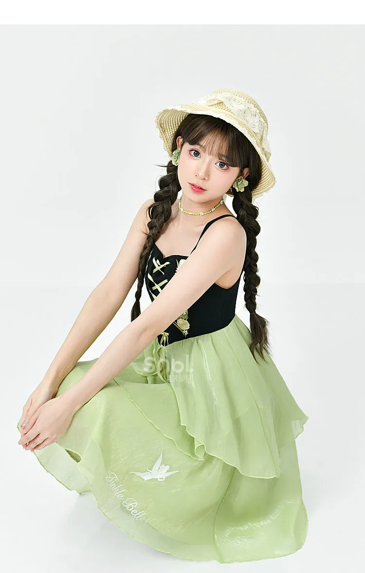 Green Flower Girl Dress