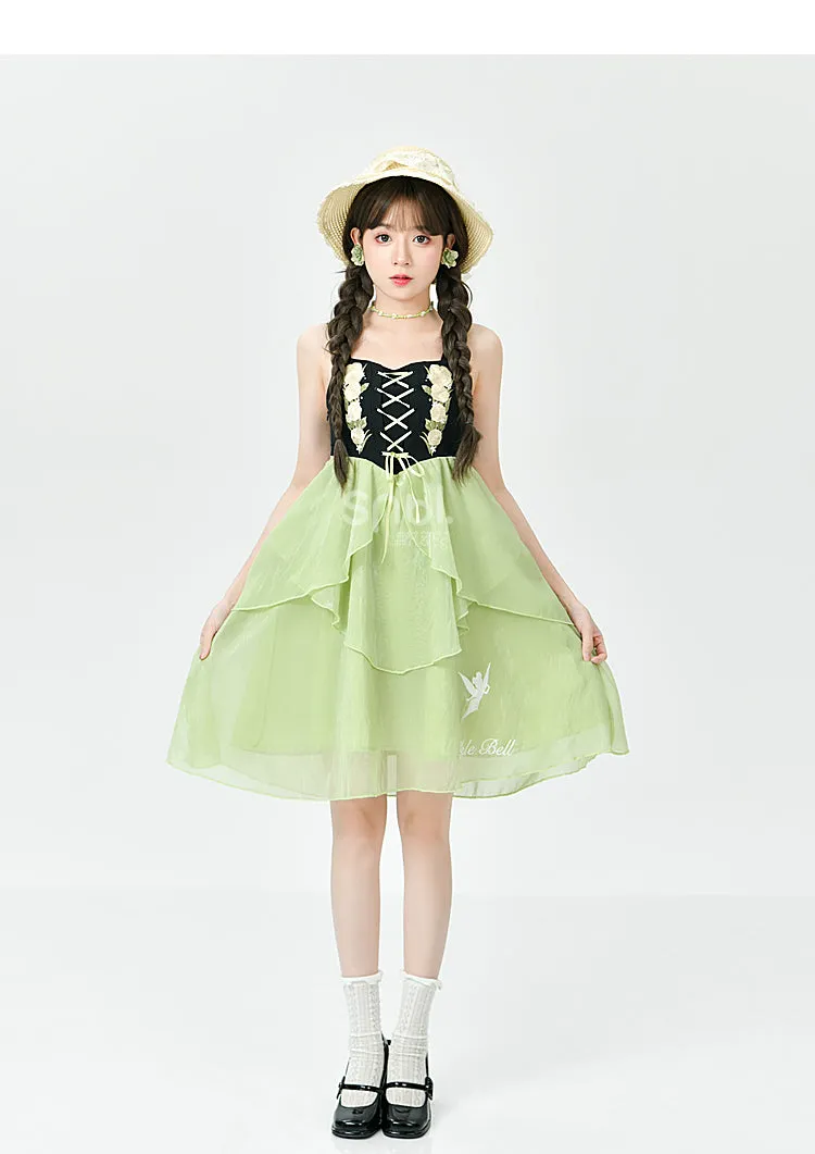 Green Flower Girl Dress