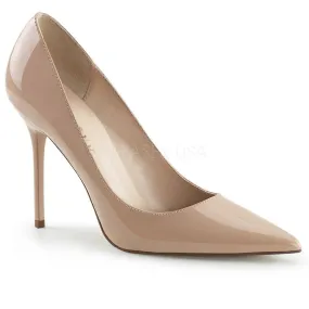 SS-Classique-20 Nude Patent Pump