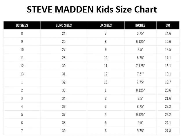 Steve Madden Children Shoes Elaine