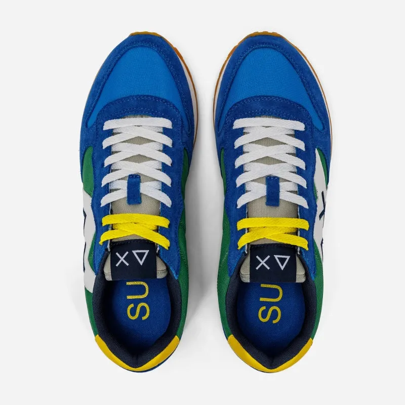 Sun68 Bicolor Royal Verde Prato Sneakers