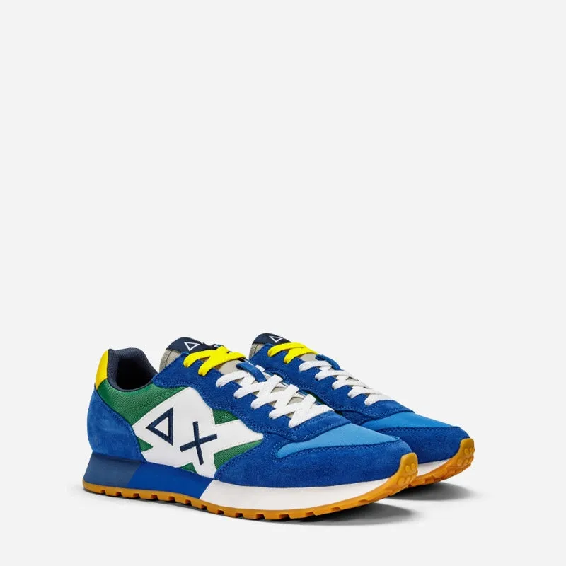 Sun68 Bicolor Royal Verde Prato Sneakers