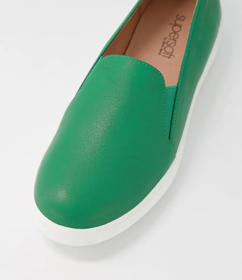 SUPERSOFT Zlolly Emerald Leather Sneakers