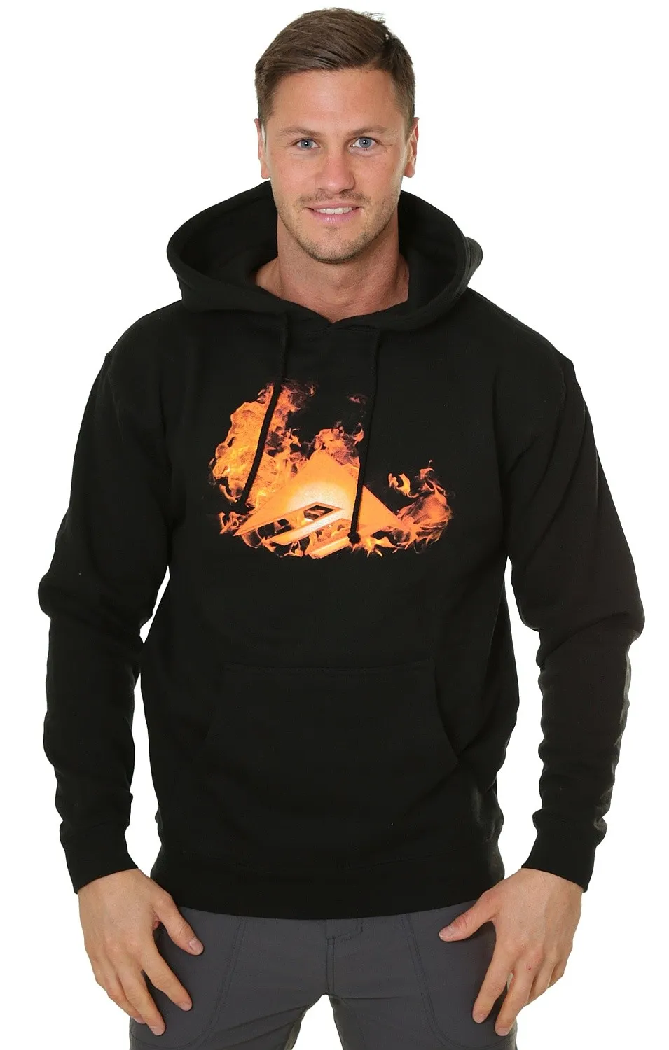 sweatshirt Emerica Triangle Blaze - Black - men´s