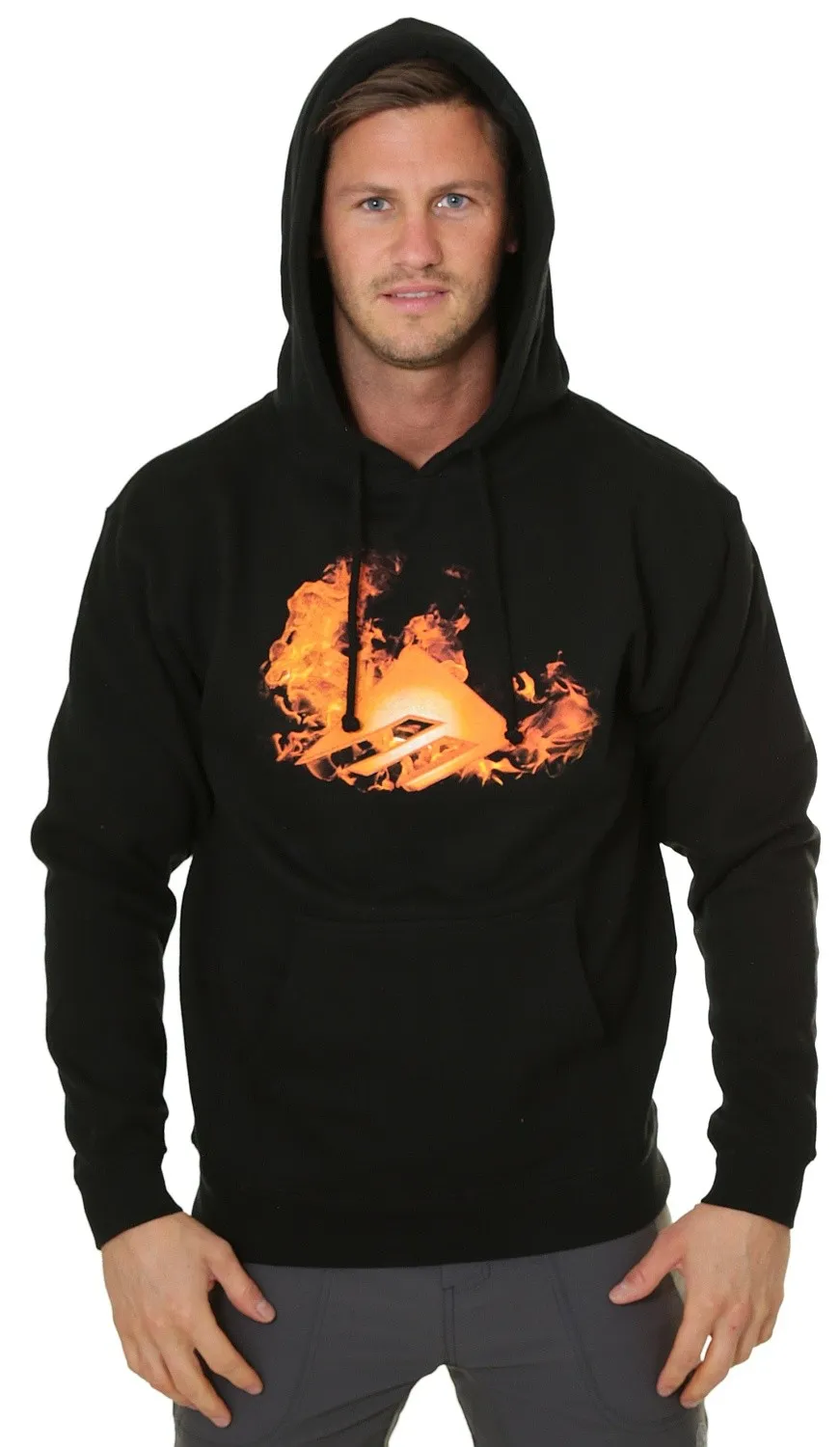 sweatshirt Emerica Triangle Blaze - Black - men´s