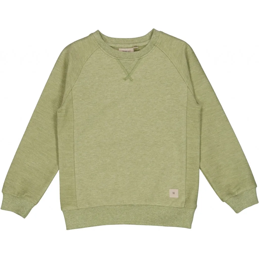 Sweatshirt Johan - forest mist melange