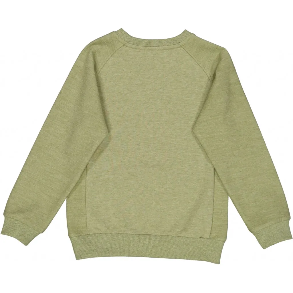 Sweatshirt Johan - forest mist melange