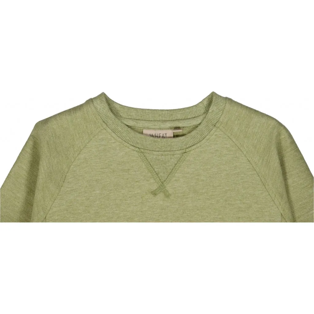 Sweatshirt Johan - forest mist melange