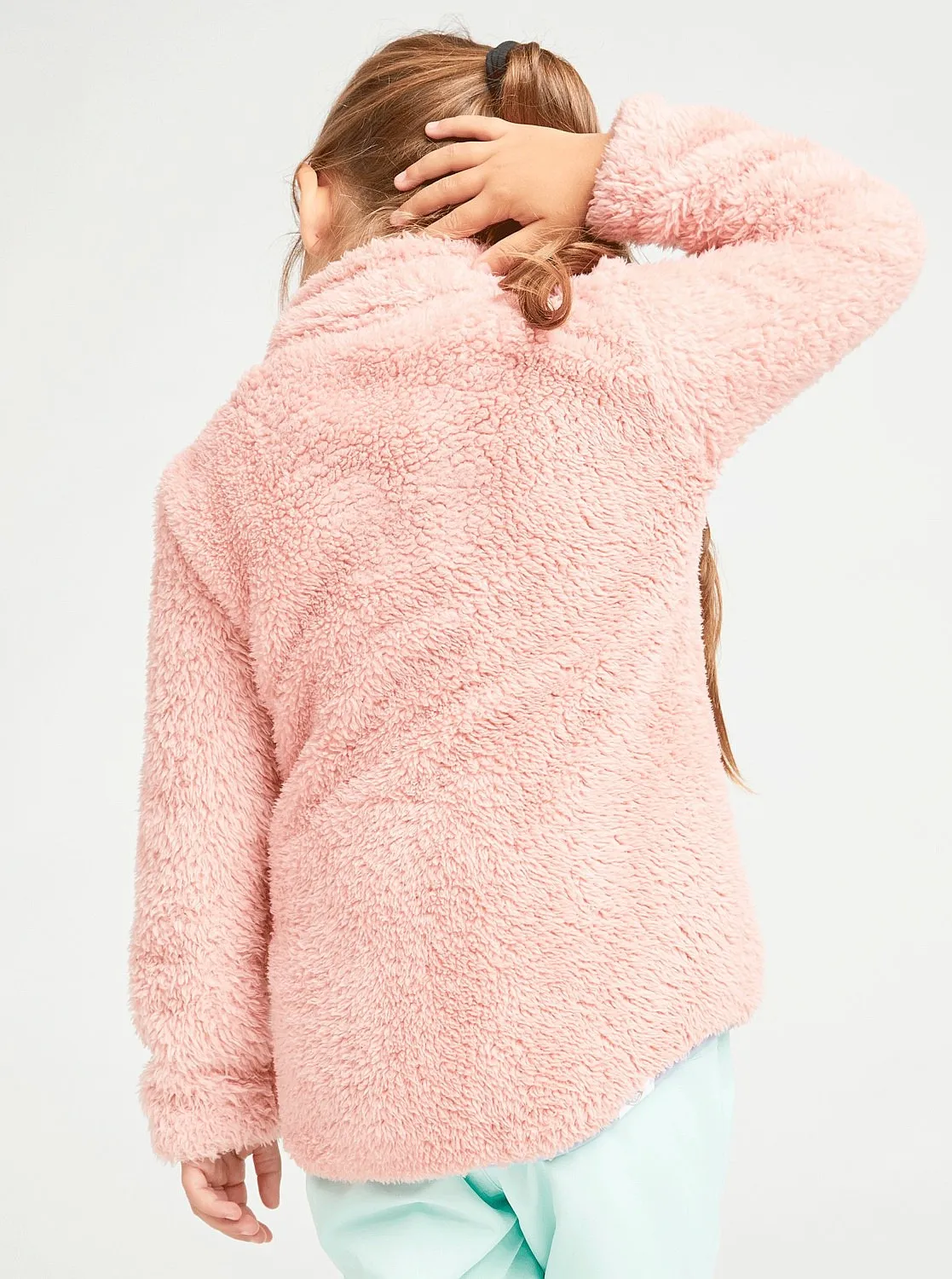 sweatshirt Roxy Mini Alabama - MGD0/Mellow Rose - kid´s