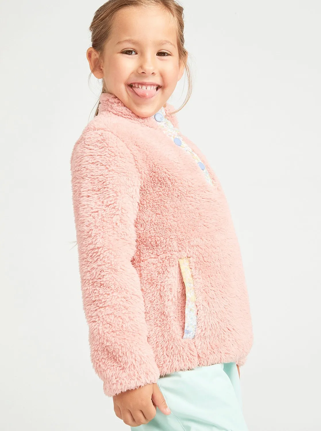 sweatshirt Roxy Mini Alabama - MGD0/Mellow Rose - kid´s