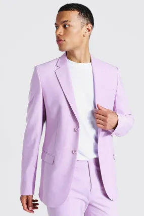 Tall Skinny Single Breasted Suit Jacket