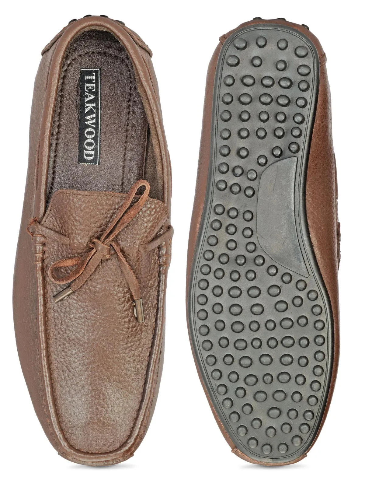 Teakwood Genuine Leather slip-ons shoes