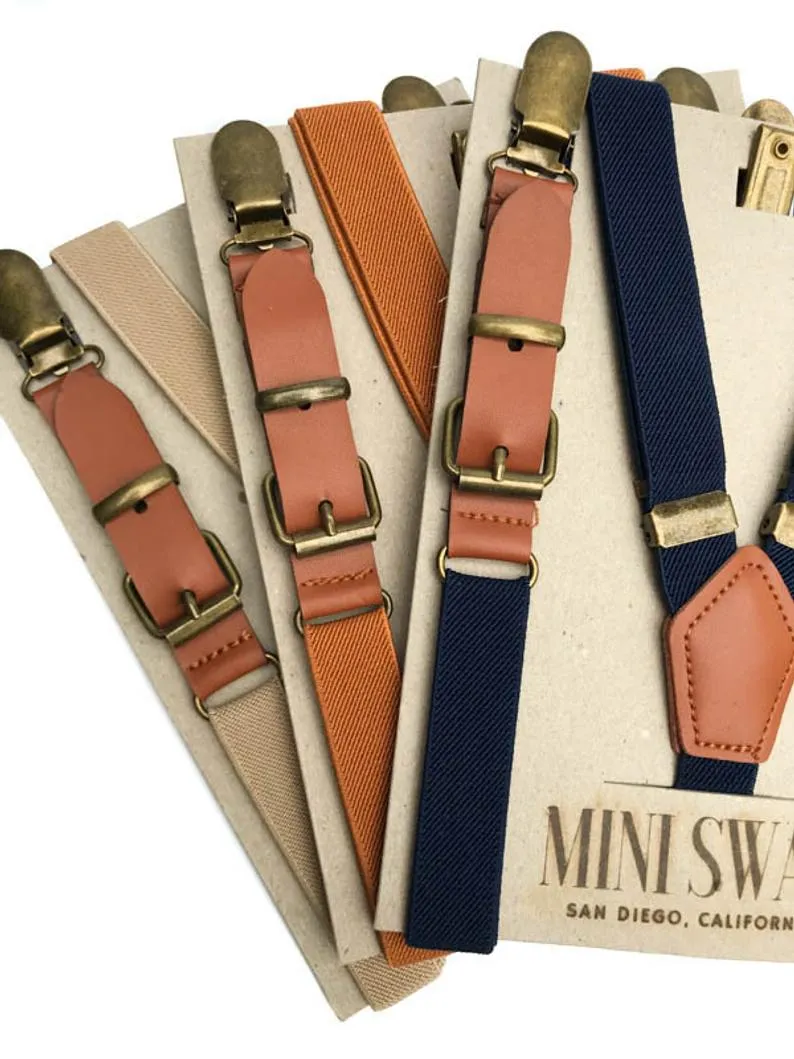 The Kid Leather Suspender - Various Colours