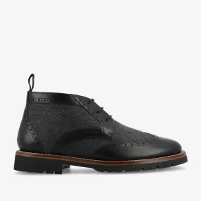 The Livingston Chukka in Black (Last Chance, Final Sale)