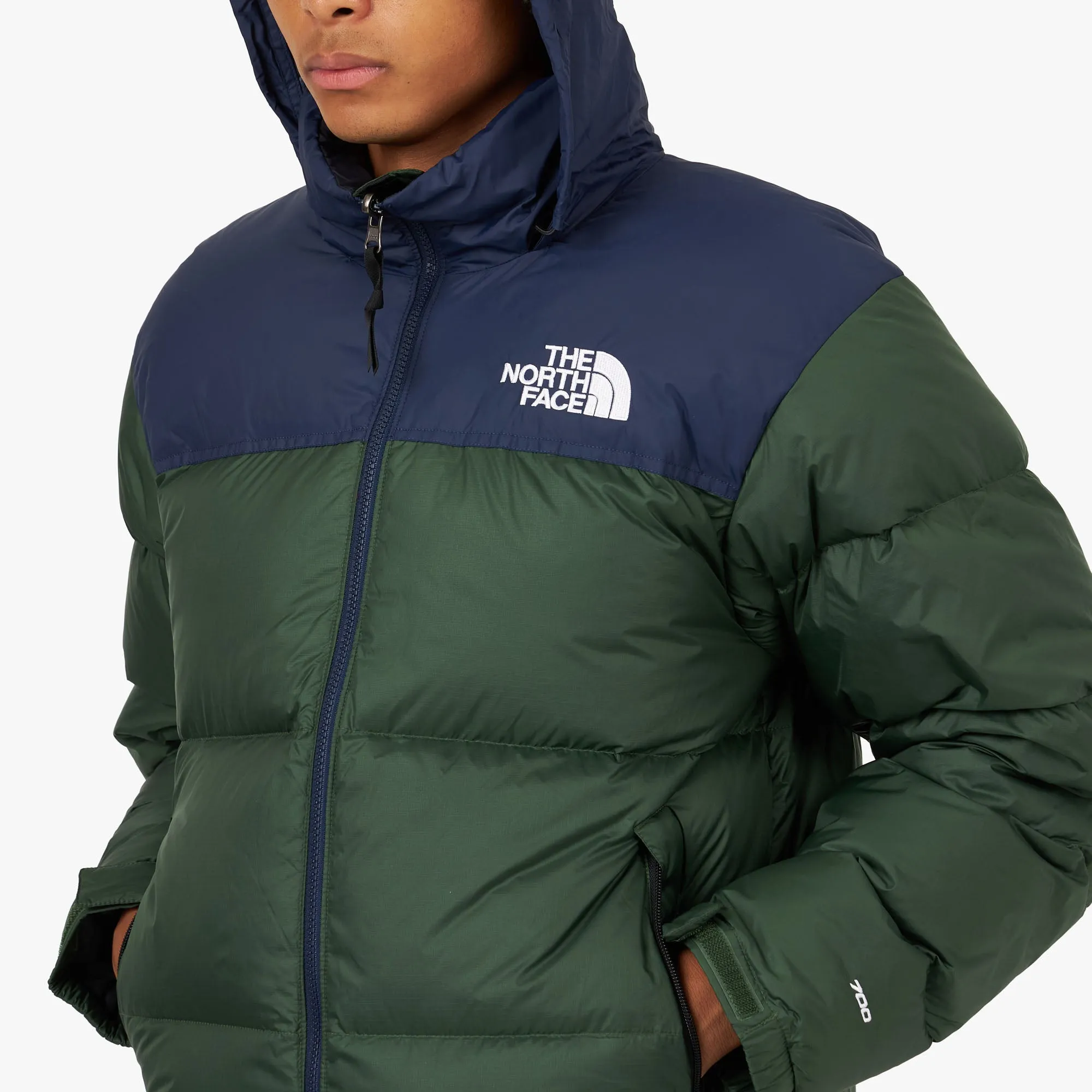 The North Face 1996 Retro Nuptse Jacket Pine Green / Summit Navy