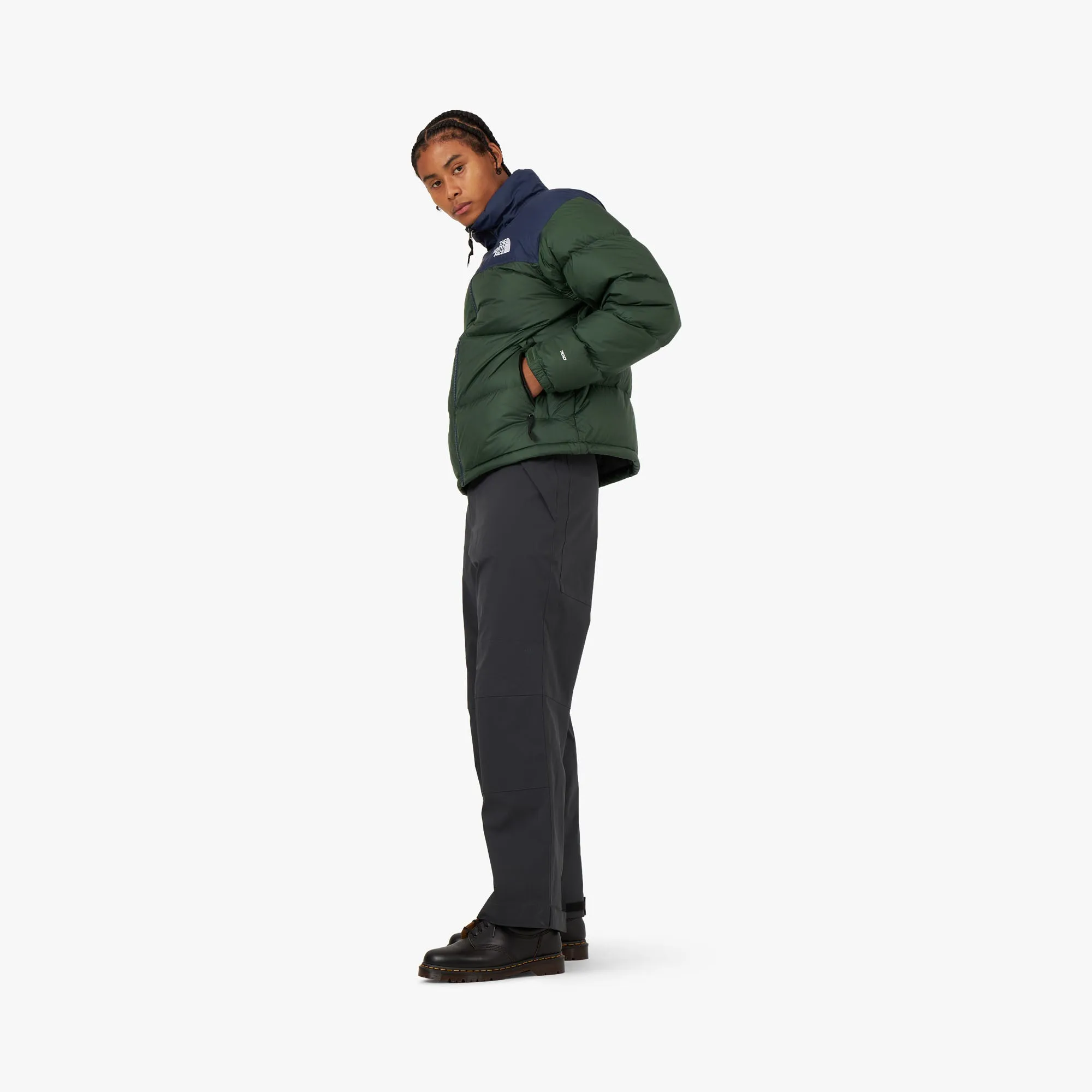 The North Face 1996 Retro Nuptse Jacket Pine Green / Summit Navy