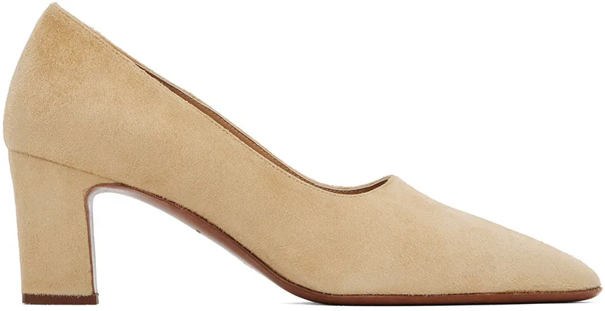 The Row Tan Marta Pumps