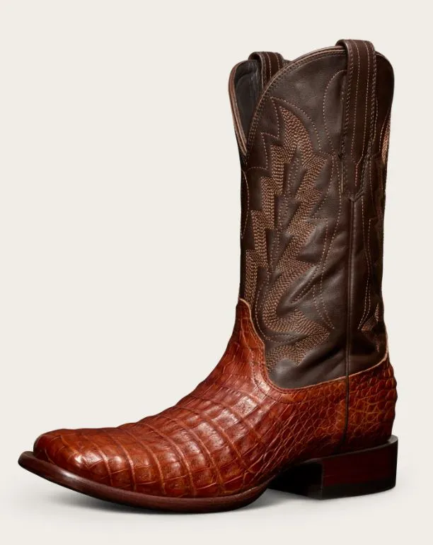 THE WILLIAM MEN'S TECOVAS CAIMAN WESTERN BOOTS   10069-MID / 10069-PEC