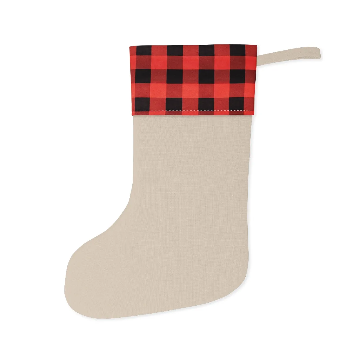 This Kid Loves Trains Christmas Stocking