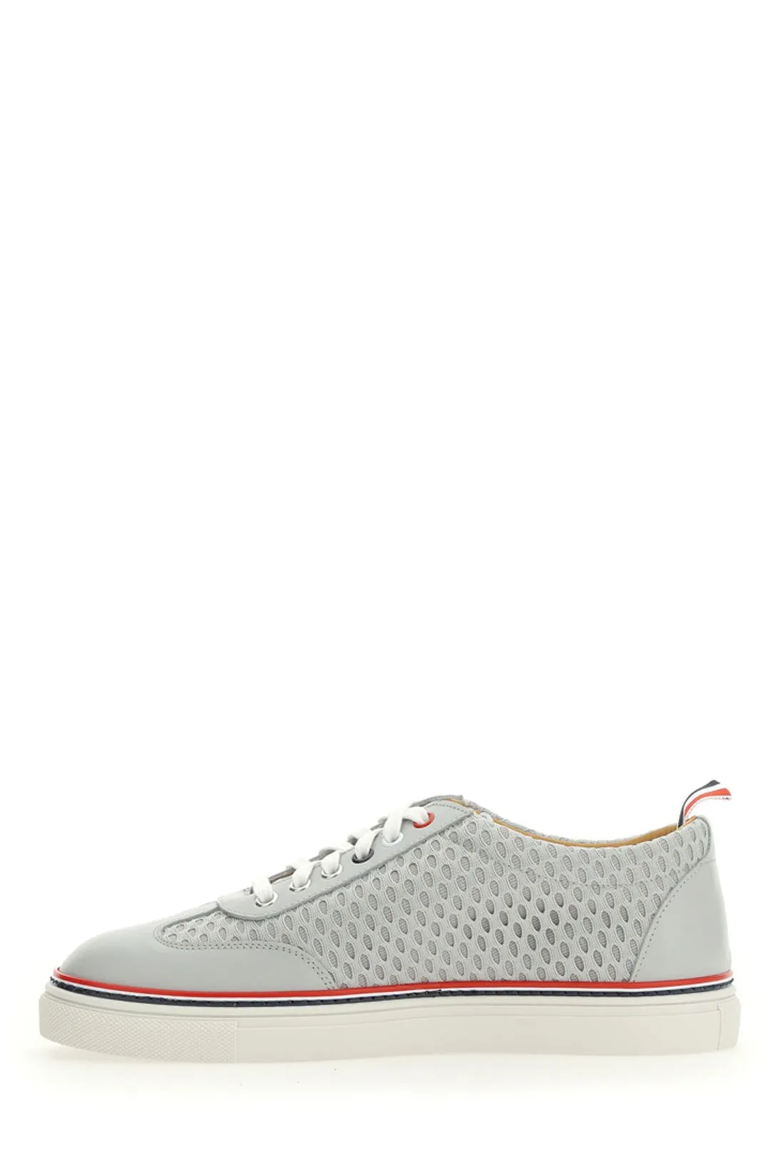 Thom Browne Red, White, and Blue Striped Lace-Up Shoes