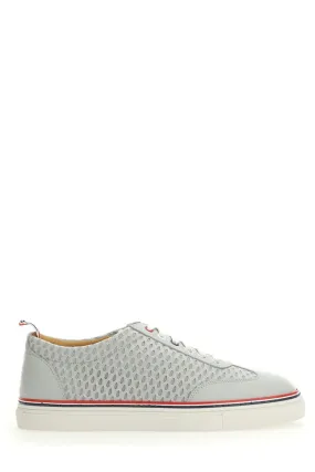 Thom Browne Red, White, and Blue Striped Lace-Up Shoes