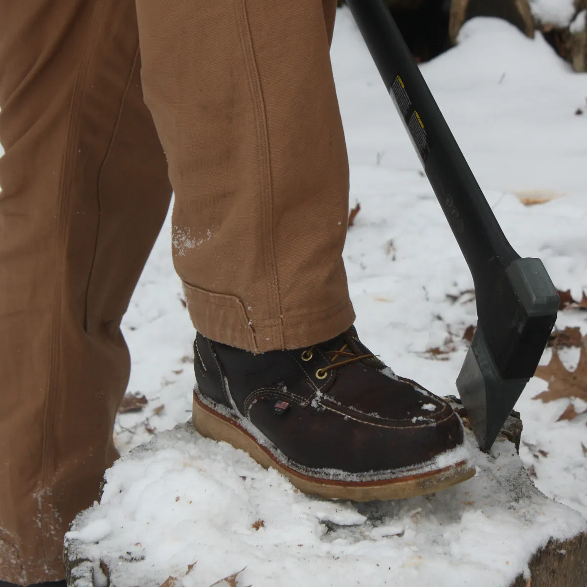 Thorogood 8 Inch Moc Toe Steel Toe Waterproof Boot #804-3800