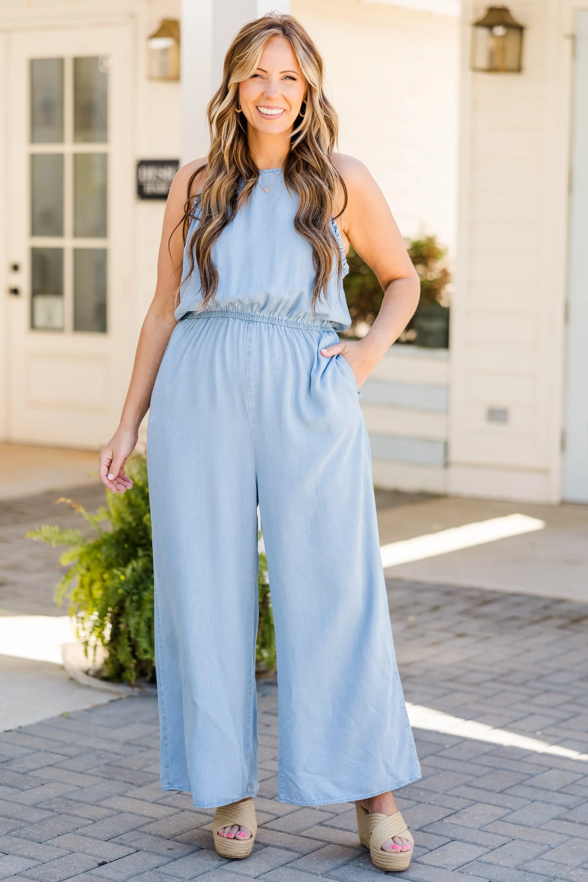 Classic Light Wash Beauty Jumpsuit