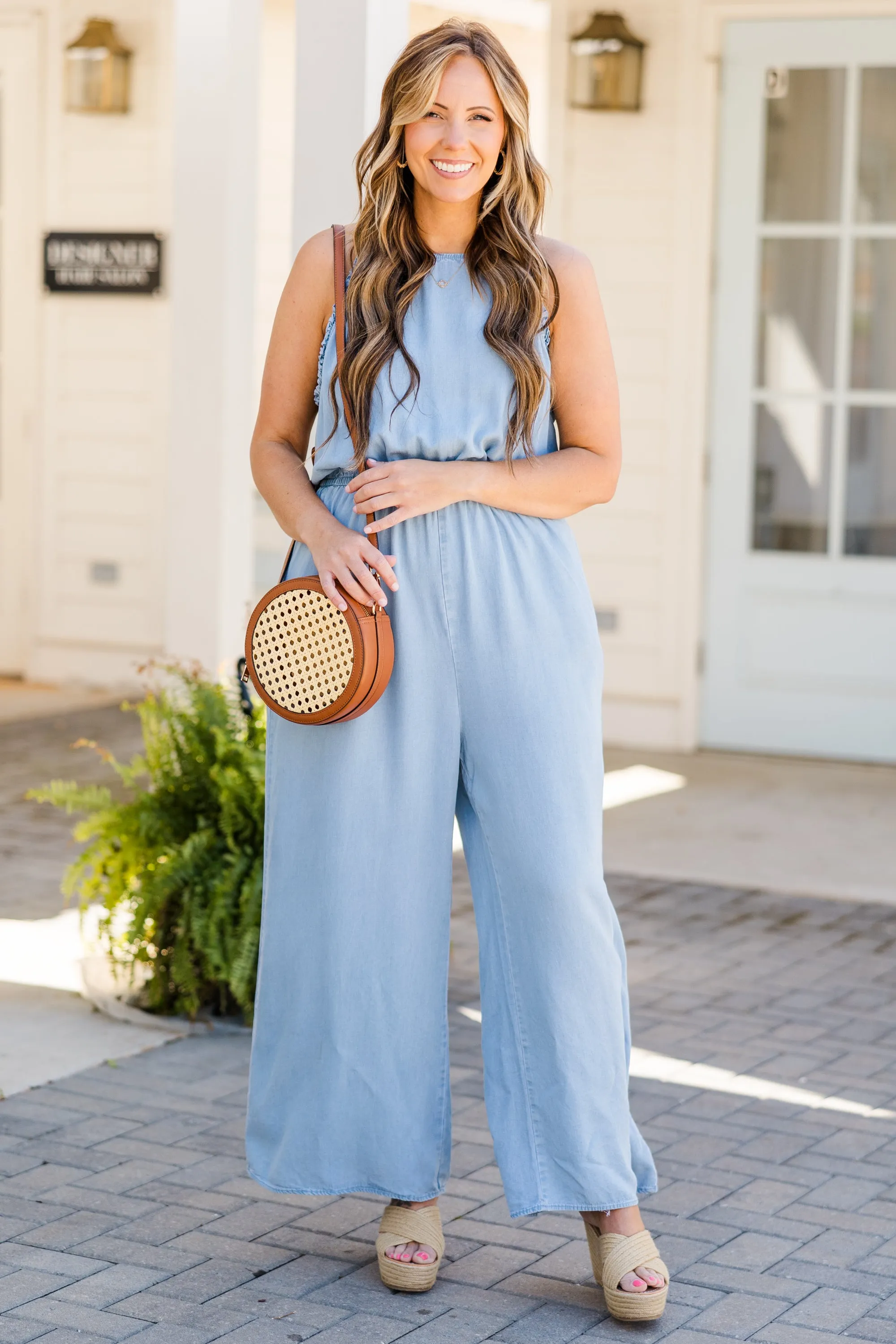 Classic Light Wash Beauty Jumpsuit