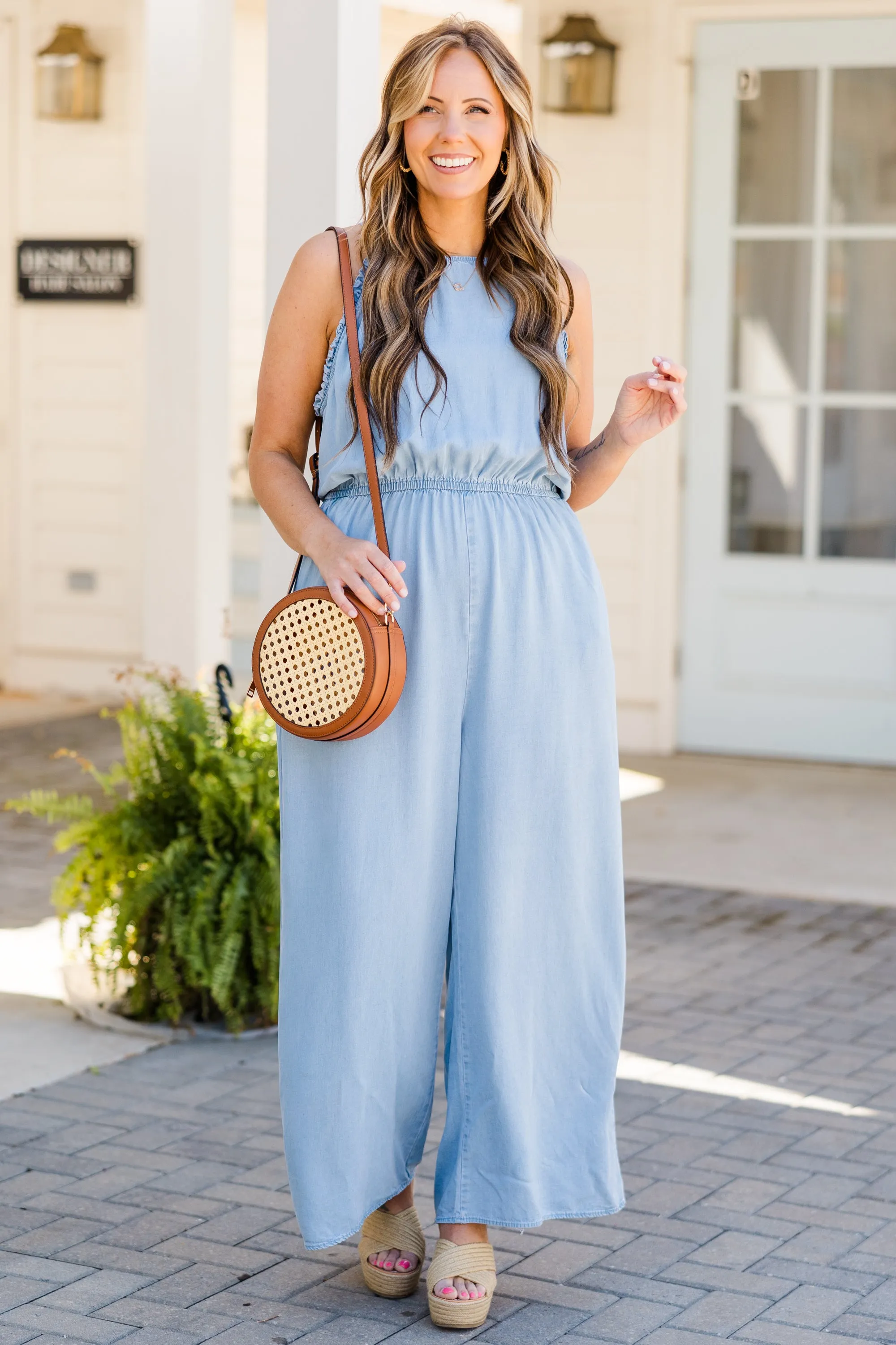 Classic Light Wash Beauty Jumpsuit