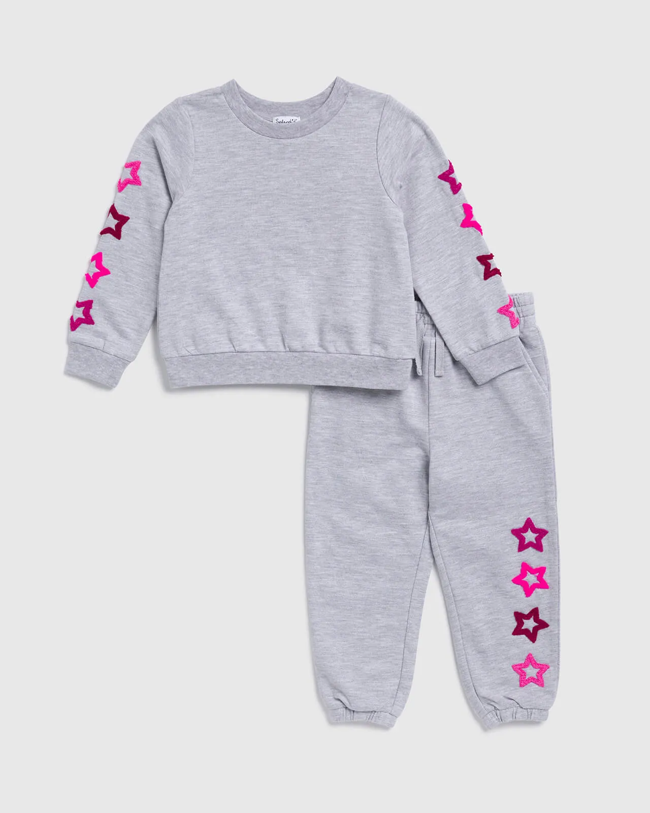 Toddler Girl Bright Star Jogger Set