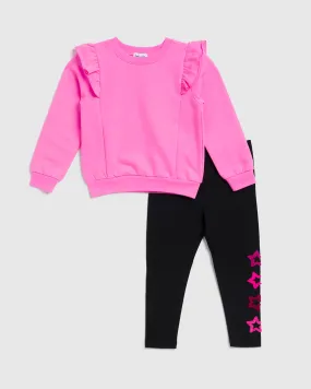 Toddler Girl Bright Star Legging Set