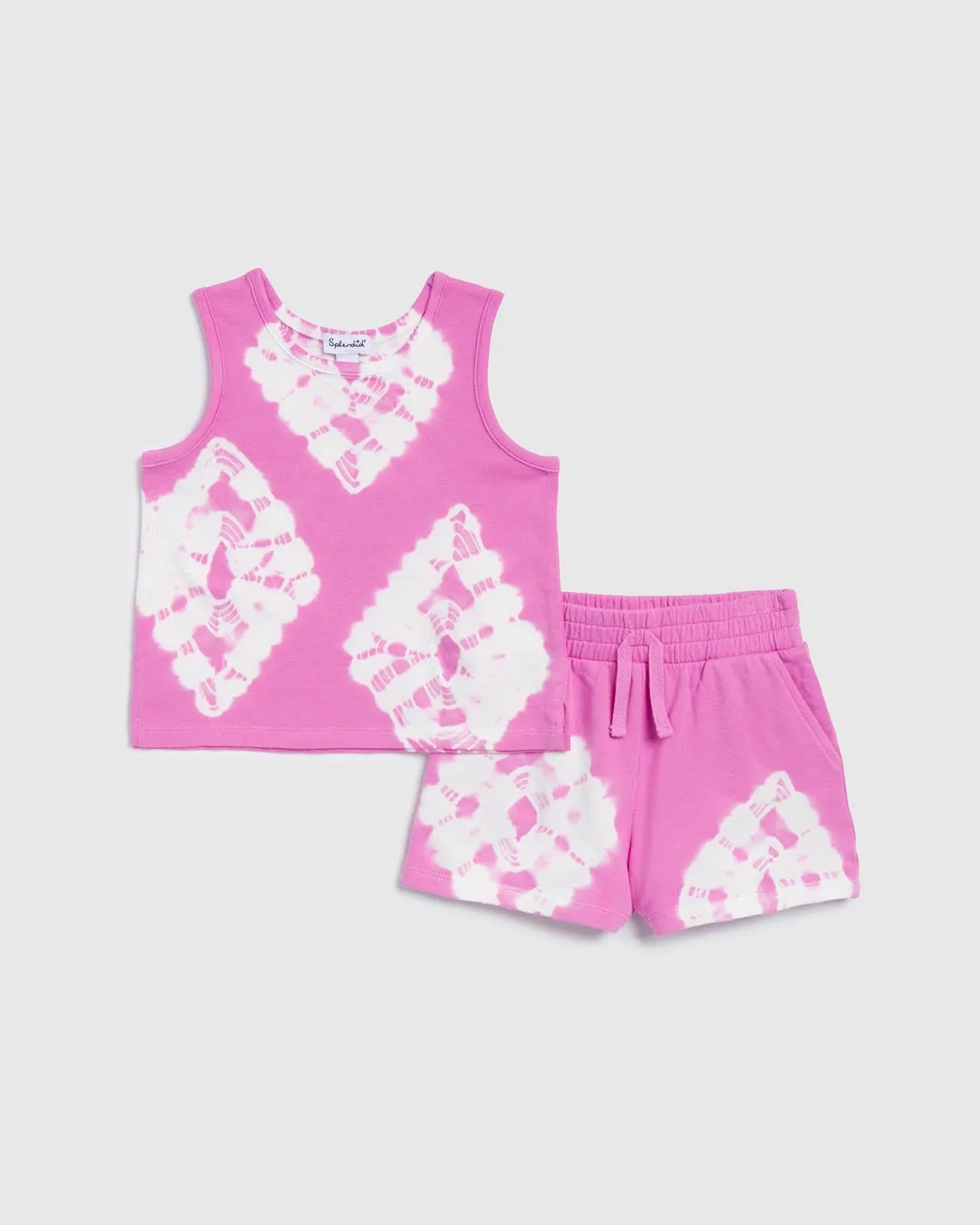 Toddler Girl Topaz Tie Dye Short Set