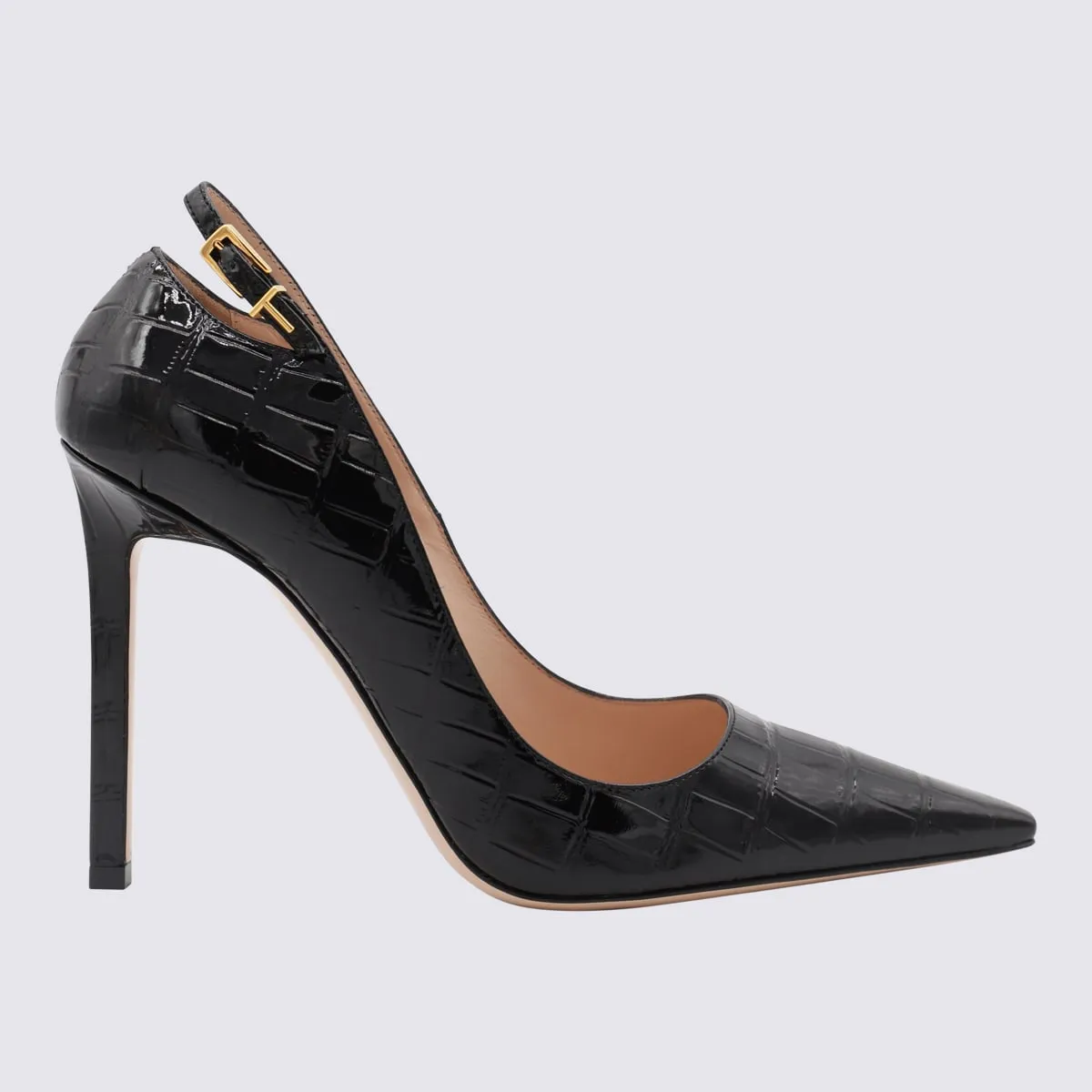 Tom Ford Black Leather Pumps