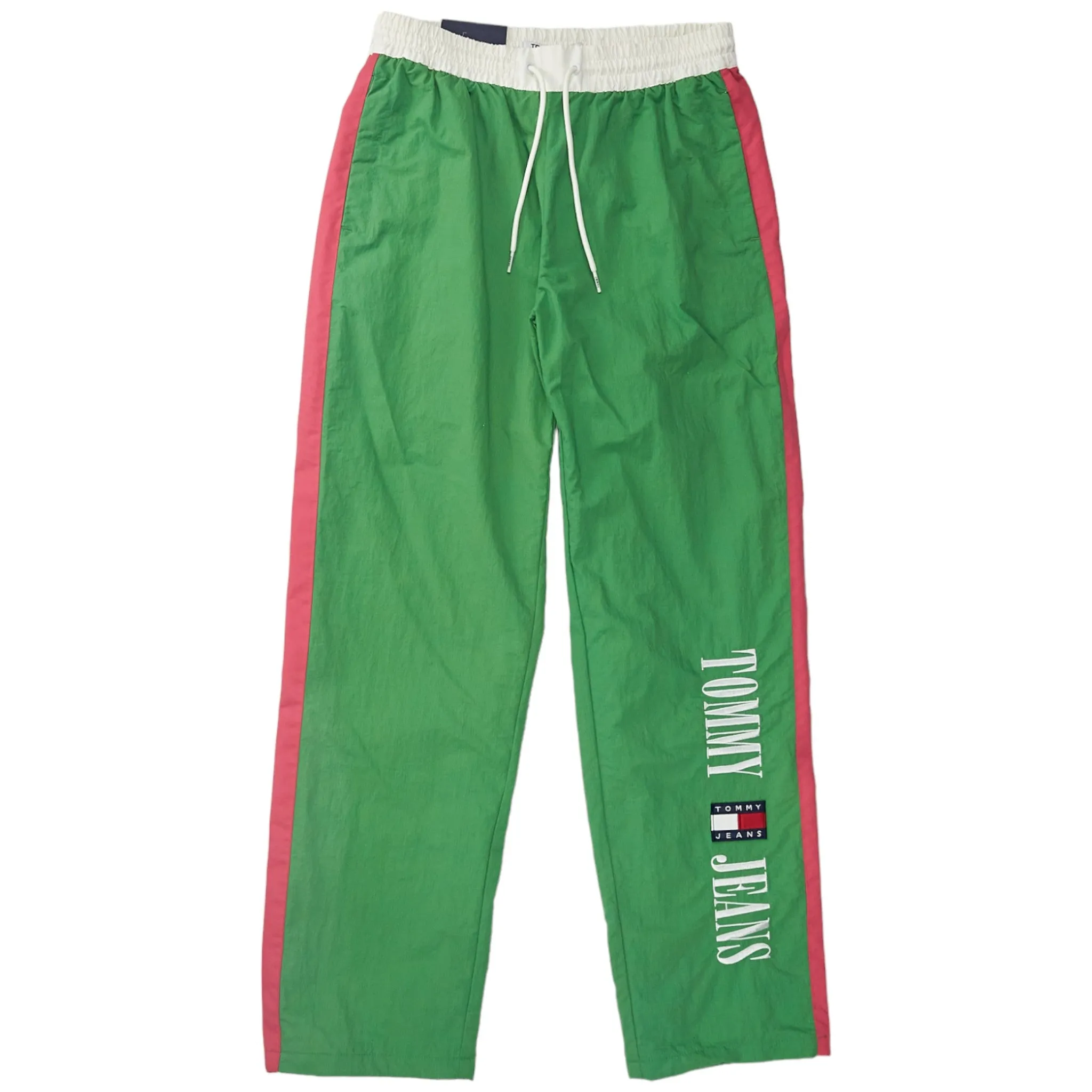 Tommy Jeans Green/Pink Windpants