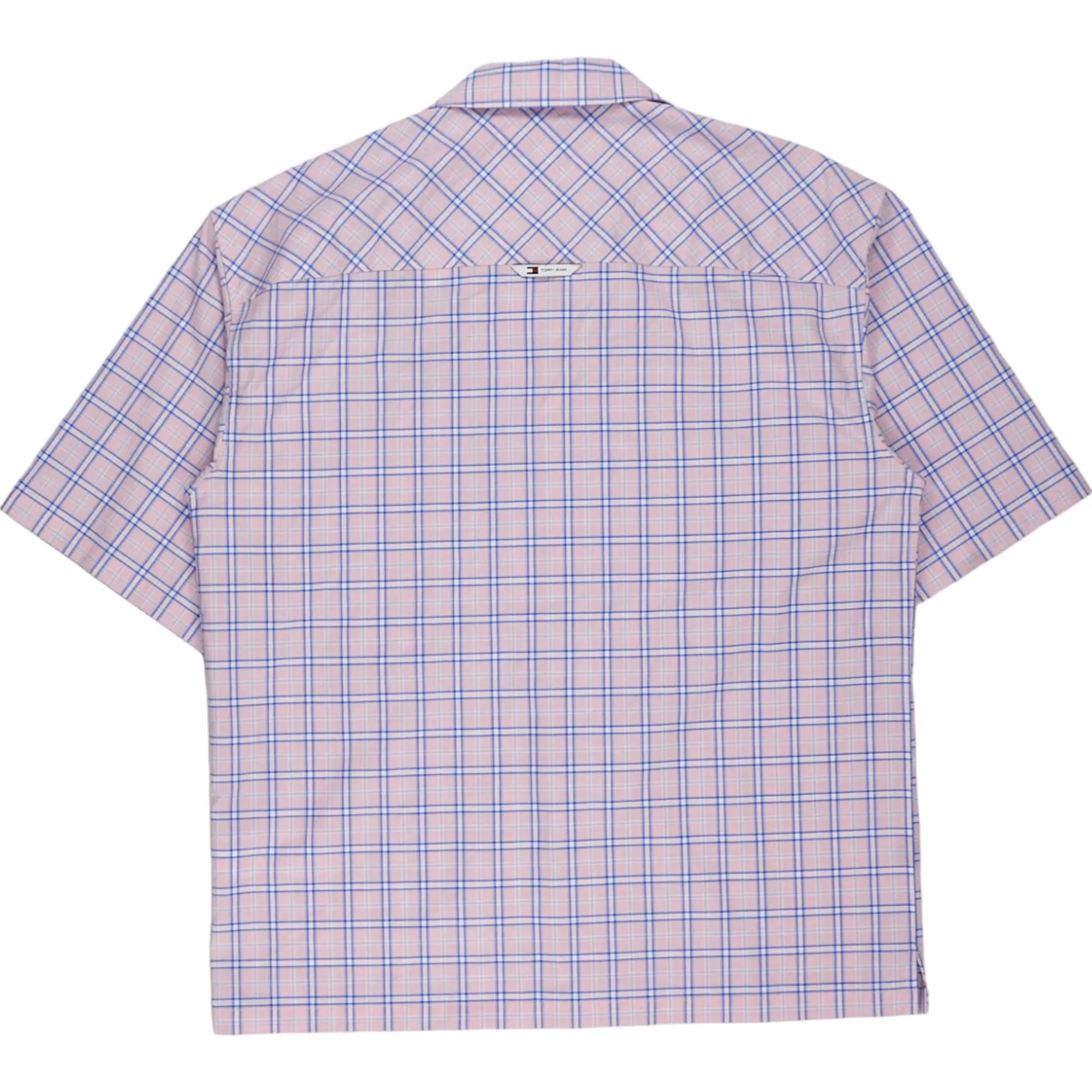 Tommy Jeans Pink Check Oxford Shirt