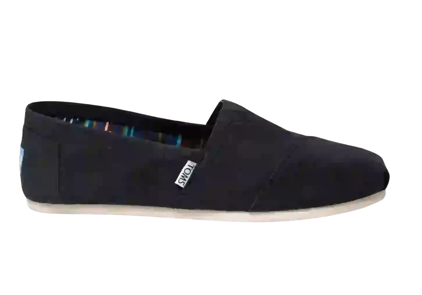 Toms Alpargata Slip-On Shoes in Black