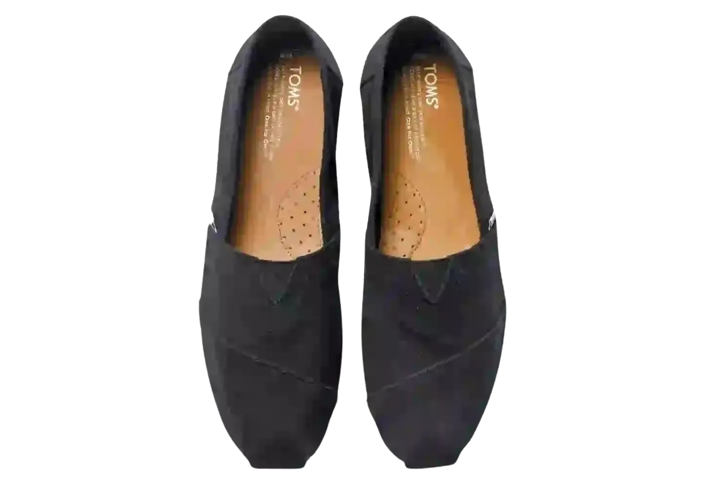 Toms Alpargata Slip-On Shoes in Black