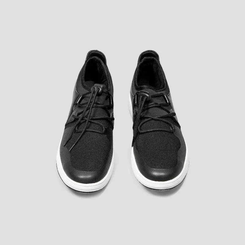 Top Black White Sole Mens Shoes