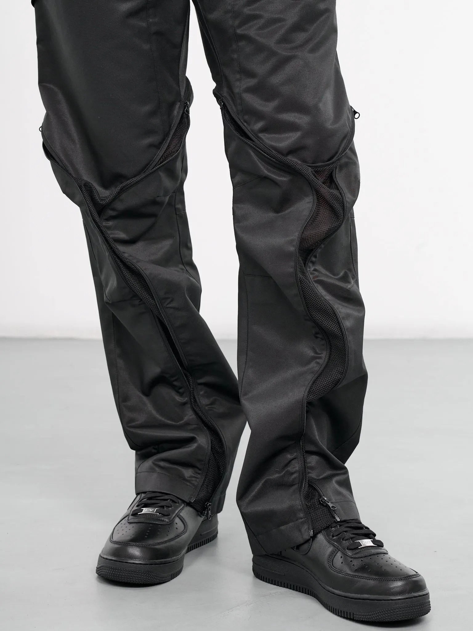 Tri-Zip Trousers (TR01-BLACK)