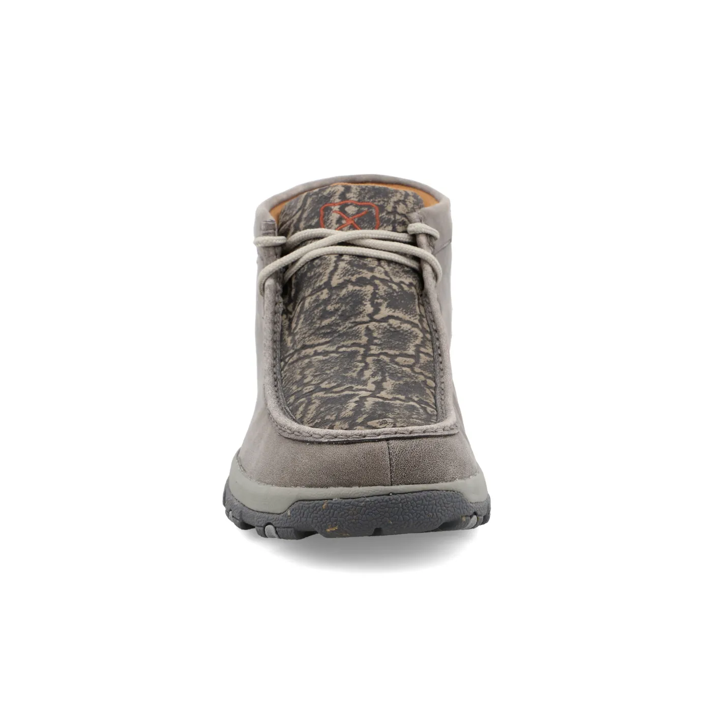 Twisted X Chukka Driving Moc – Grey & Grey Elephant