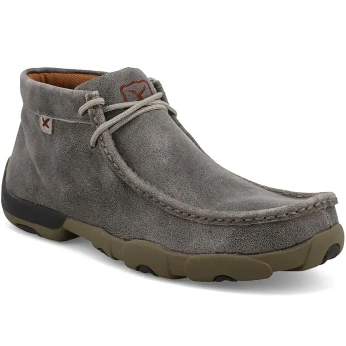 Twisted X Men's Chukka Driving Moc Grey