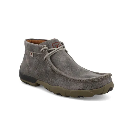 Twisted X Men's Chukka Driving Moc - Grey