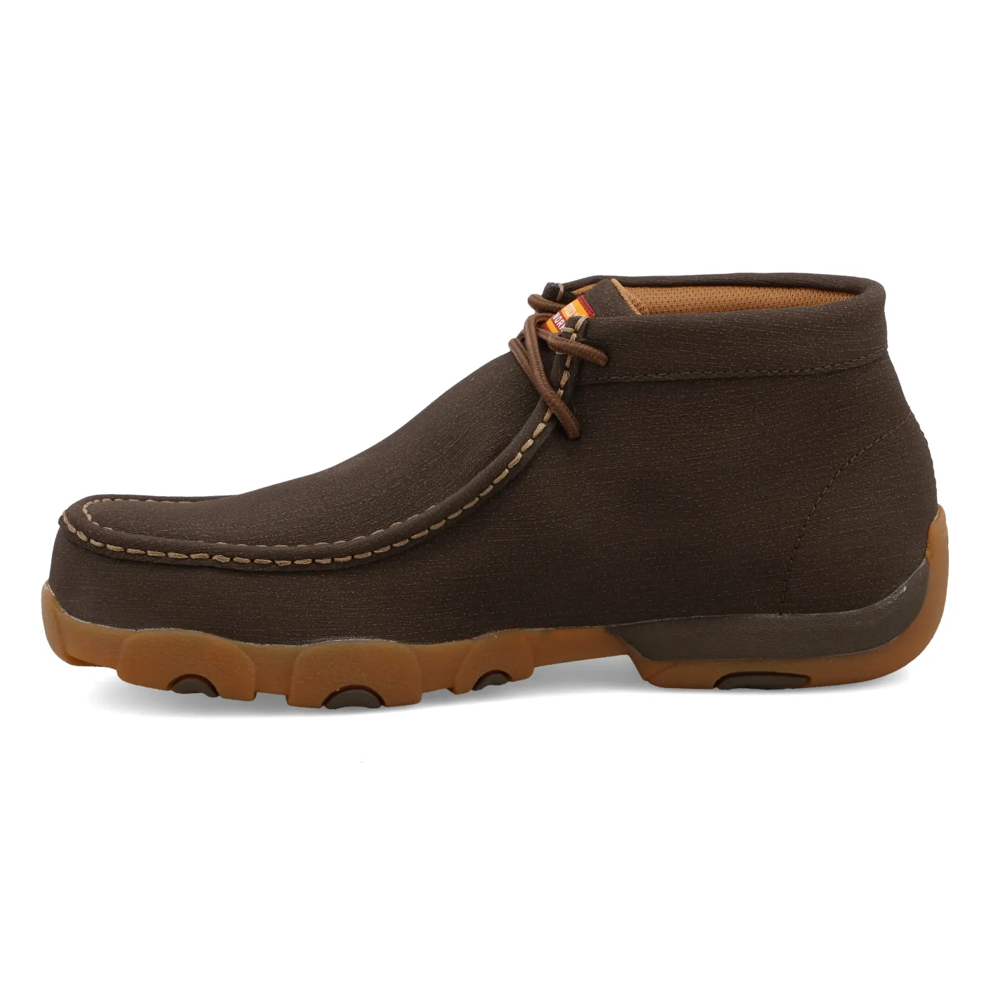 Twisted X Waterproof Work Chukka Driving Moc – Chocolate