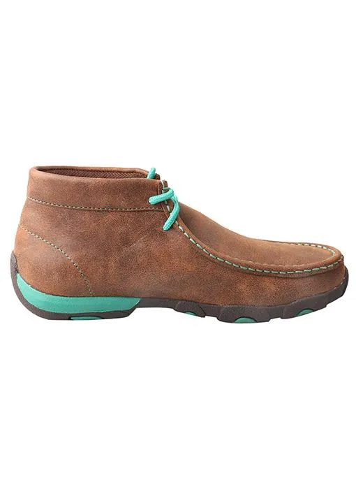 Twisted X Women's - Turquoise Stitch Chukka Moc