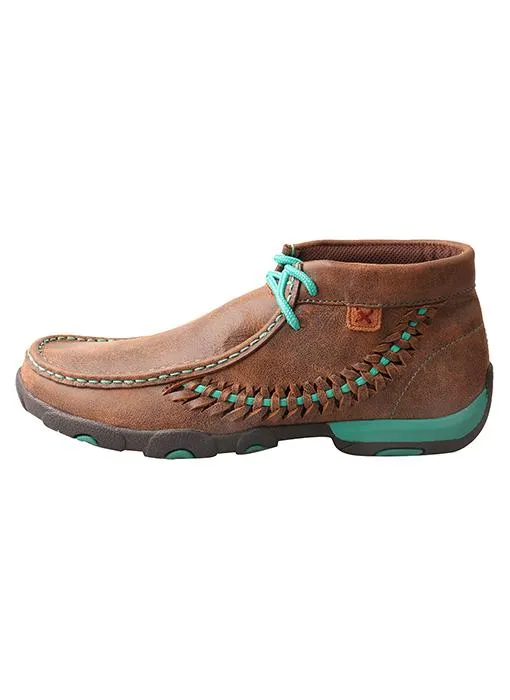 Twisted X Women's - Turquoise Stitch Chukka Moc