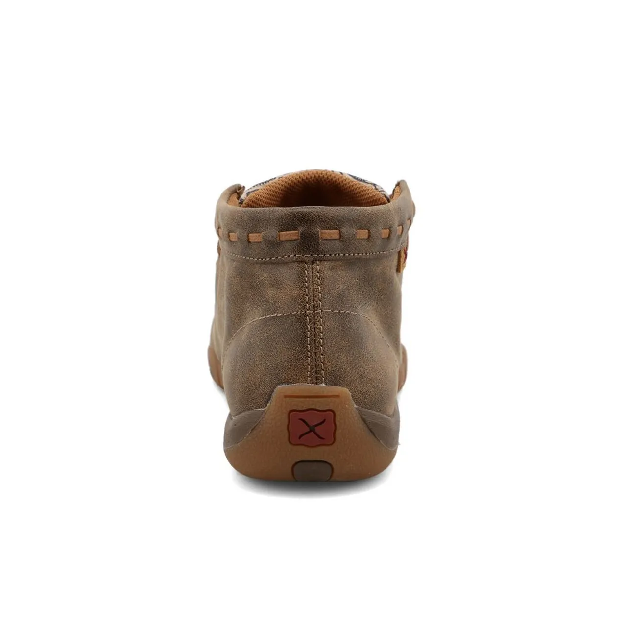 Twisted X Women's Chukka Driving Moc - Brown Print