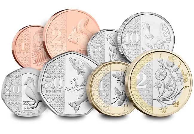 UK 2024 Annual Coin Set BU Pack