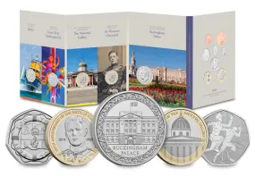 UK 2024 Annual Coin Set BU Pack