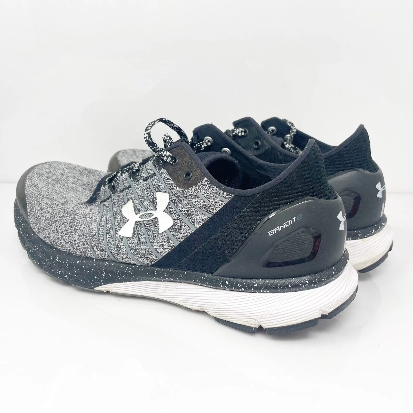 Under Armour Womens Charged Bandit 2 1273961-002 Gray Running Shoes Sneakers 11